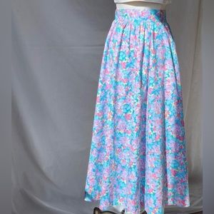 Vintage floral skirt